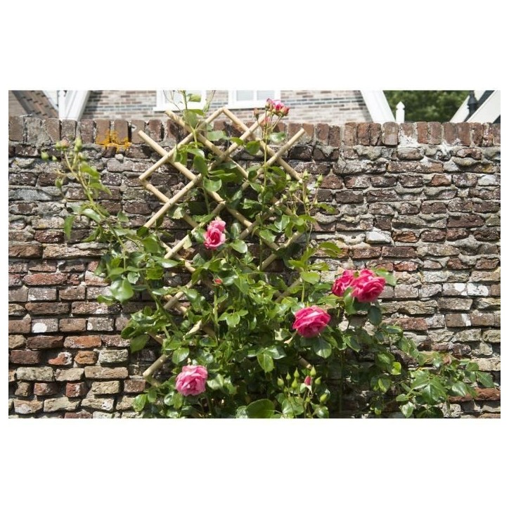 Treillis extensible - NATURE - En bambou - 45 x 180 cm Treillis extensible - NATURE - En bambou - 45 x 180 cm