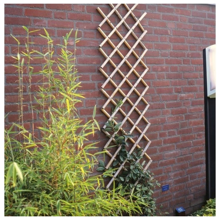 Treillis extensible - NATURE - En bambou - 45 x 180 cm Treillis extensible - NATURE - En bambou - 45 x 180 cm