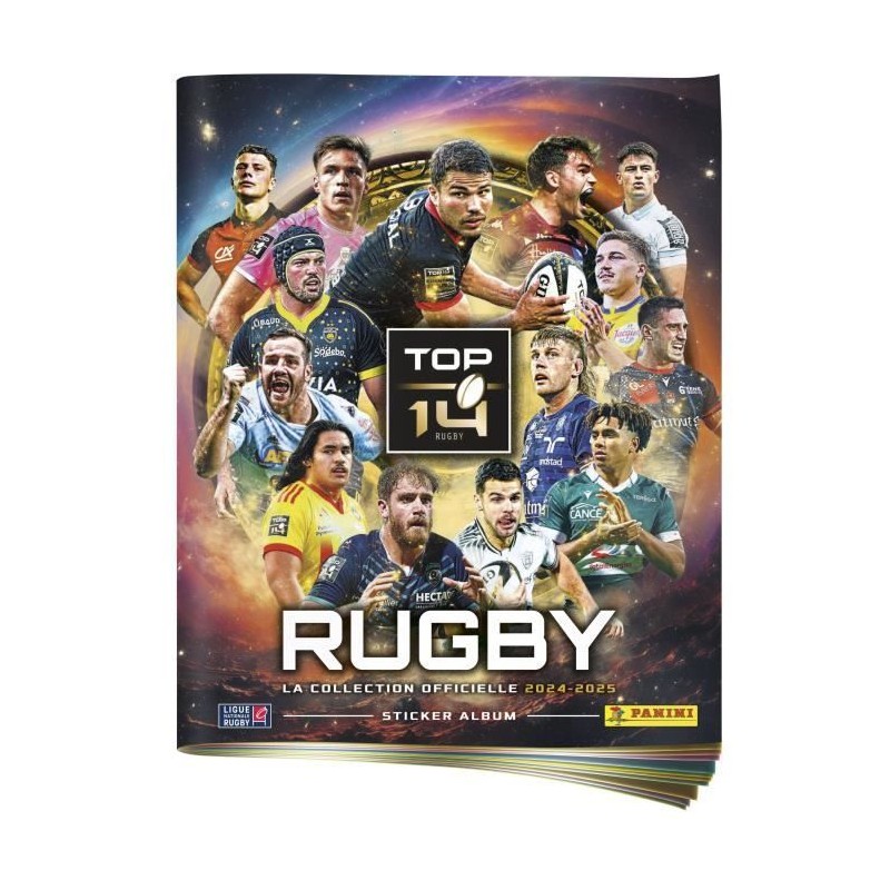 Starter Pack - PANINI - Rugby Top 14 2024-2025 - Album - 2 pochettes - Starter Pack - PANINI - Rugby Top 14 2024-2025 - Album - 2 pochettes -