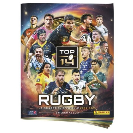 Starter Pack - PANINI - Rugby Top 14 2024-2025 - Album - 2 pochettes -