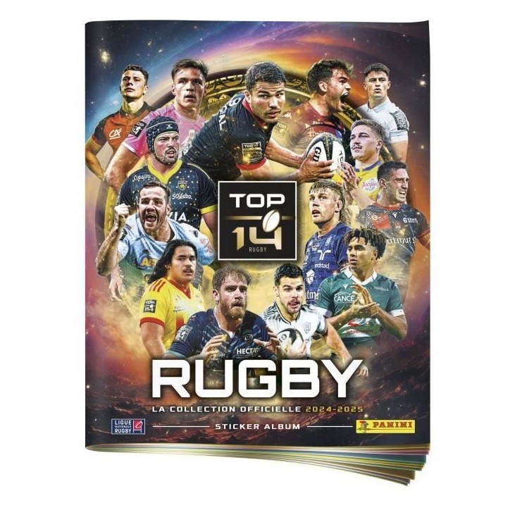 Starter Pack - PANINI - Rugby Top 14 2024-2025 - Album - 2 pochettes - 2 offertes