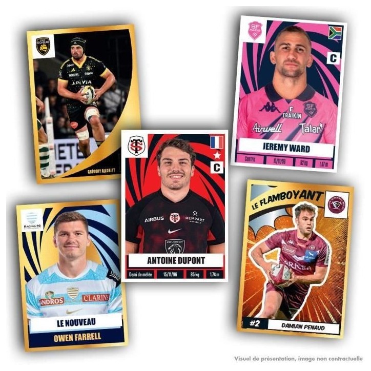 Starter Pack - PANINI - Rugby Top 14 2024-2025 - Album - 2 pochettes - 2 offertes