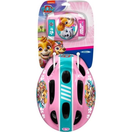 Protections roller - PAT'PATROUILLE - Casque / Coudieres / Genouilleres - Rose