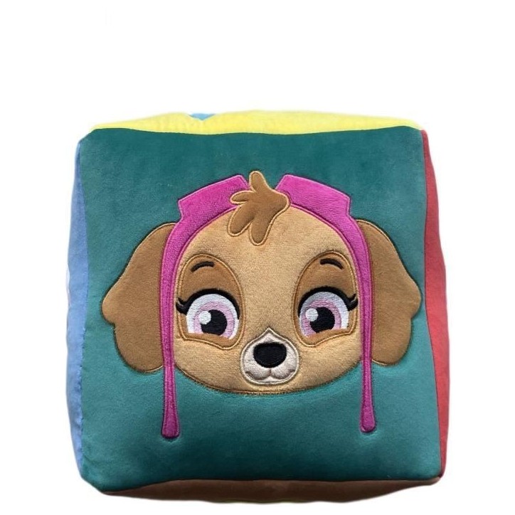 Coussin - Cube - PAT'PATROUILLE - Microfibre - 25 x 25 x 25 cm Coussin - Cube - PAT'PATROUILLE - Microfibre - 25 x 25 x 25 cm