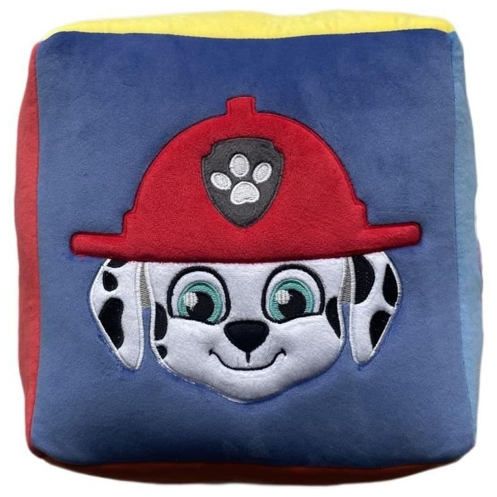 Coussin - Cube - PAT'PATROUILLE - Microfibre - 25 x 25 x 25 cm Coussin - Cube - PAT'PATROUILLE - Microfibre - 25 x 25 x 25 cm