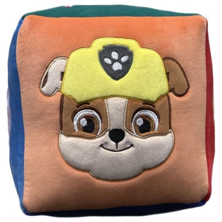 Coussin - Cube - PAT'PATROUILLE - Microfibre - 25 x 25 x 25 cm Coussin - Cube - PAT'PATROUILLE - Microfibre - 25 x 25 x 25 cm