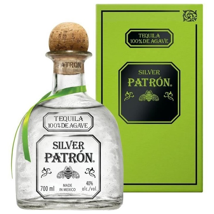 Tequila Patrón Silver Premium 70 cl - 40° Tequila Patrón Silver Premium 70 cl - 40°