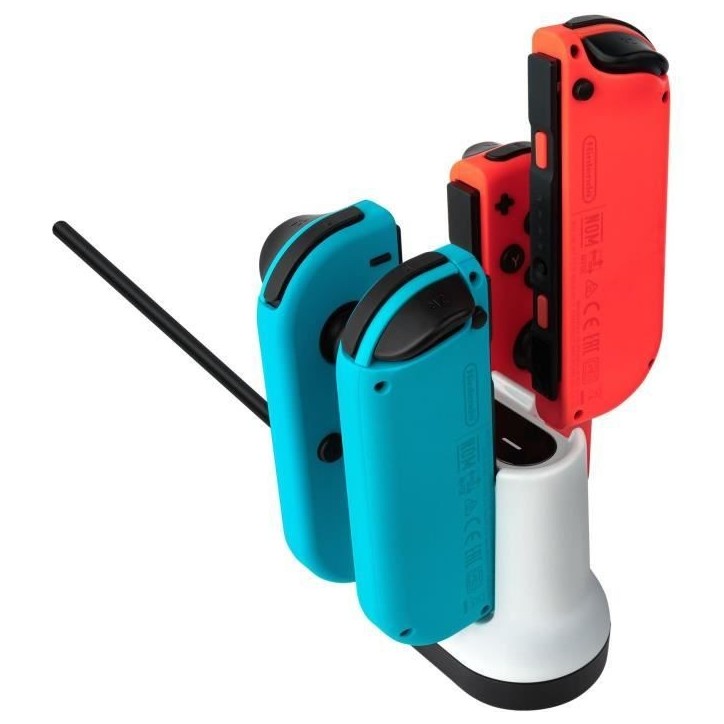 Sation de charge pour 4 Joy-Con Switch - PDP - Blanc
