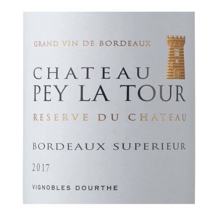 Château Pey la Tour Reserve Bordeaux Supérieur - Vin rouge de Bordeaux 2019