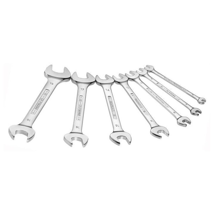 Coffret de 7 Clés a Fourches FACOM - 44.J7PB - 14 ouvertures de 6 a 19mm Coffret de 7 Clés a Fourches FACOM - 44.J7PB - 14 ouvertures de 6 a 19mm
