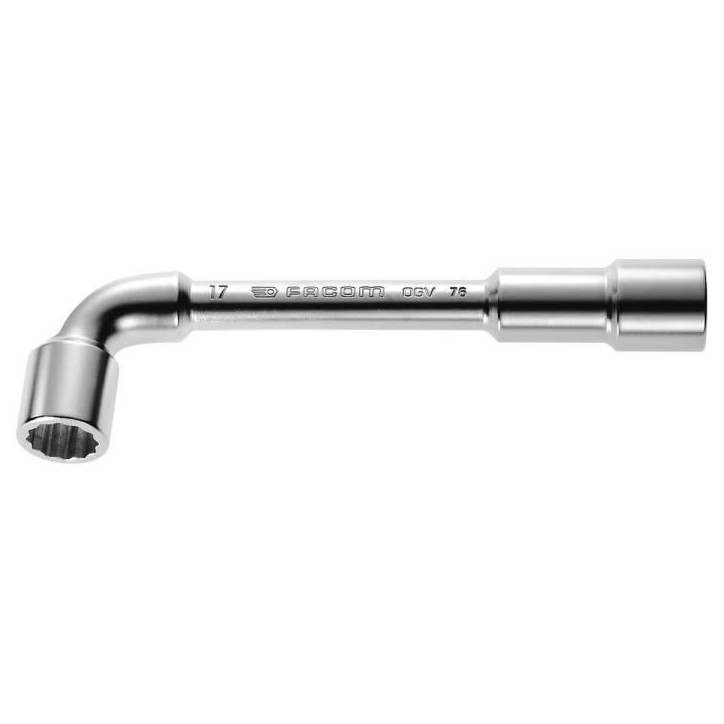 Coffret de 5 Clés a Pipe profils 12 pans x 6 pans FACOM - 76.J5PB - 1 Côté pour reprise diminuée + 1 Côté puissance et ré
