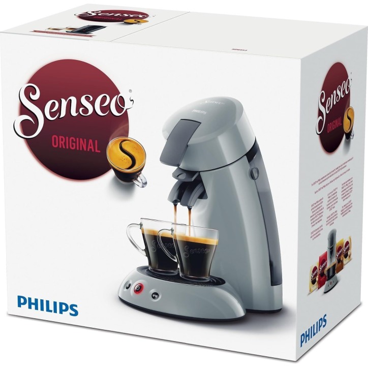 Cafetiere a dosette - PHILIPS - Senseo - HD6553 - Original Gris Cafetiere a dosette - PHILIPS - Senseo - HD6553 - Original Gris