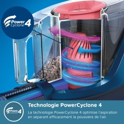 Aspirateur sans sac - PHILIPS - XB2123/09 - Série 2000 PowerCyclone 4