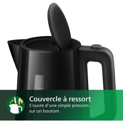 Bouilloire électrique - PHILIPS - HD9318/20 - 1,7 L - Noir