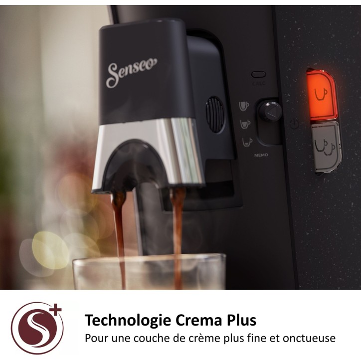 Cafetiere a dosette - PHILIPS - Senseo - CSA240 - Select noir Cafetiere a dosette - PHILIPS - Senseo - CSA240 - Select noir