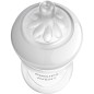 Lot de 2 biberons - PHILIPS AVENT- Natural 3.0 - Anti-colique - 260 ml - AirFree - Tétine imitant la forme du sein - Blanc