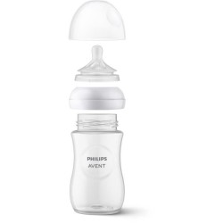 Lot de 2 biberons - PHILIPS AVENT- Natural 3.0 - Anti-colique - 260 ml