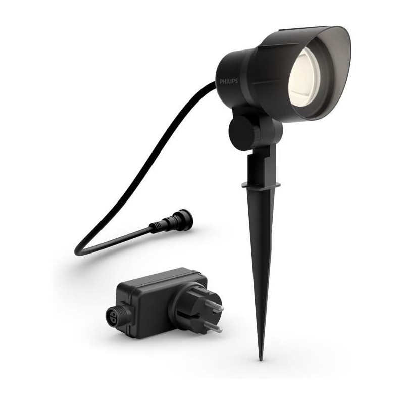 Spot extérieur PHILIPS GardenLink, 24W, 2700K, IP44