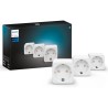 Lot de 3 prises connectées - PHILIPS HUE - Blanc