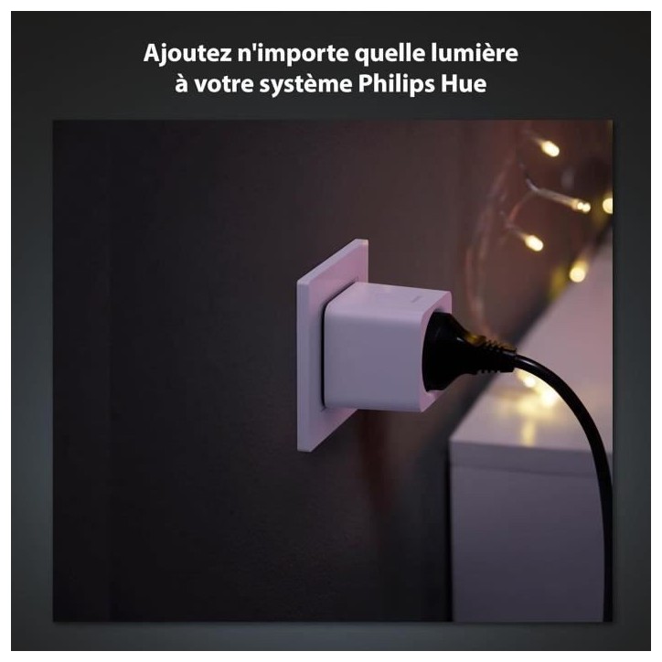 Lot de 3 prises connectées - PHILIPS HUE - Blanc