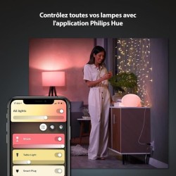 Lot de 3 prises connectées - PHILIPS HUE - Blanc