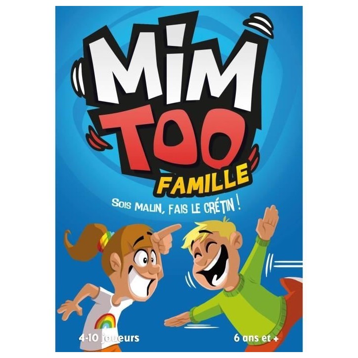 Mimtoo : Famille|Asmodee - Jeu de cartes et d'imagination - a partir de 6 ans Mimtoo : Famille|Asmodee - Jeu de cartes et d'imagination - a partir de 6 ans