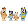 Coffret de 4 figurines de la famille de Bluey - MOOSE TOYS Coffret de 4 figurines de la famille de Bluey - MOOSE TOYS