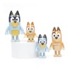 Coffret de 4 figurines de la famille de Bluey - MOOSE TOYS Coffret de 4 figurines de la famille de Bluey - MOOSE TOYS