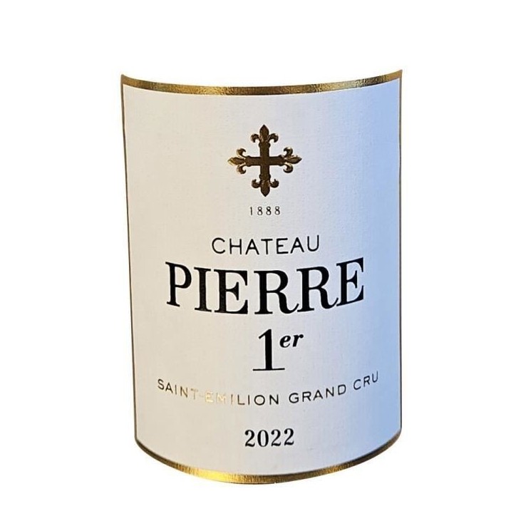 Château Pierre 1er 2022 Saint-Emilion Grand Cru - Vin rouge de Bordeaux