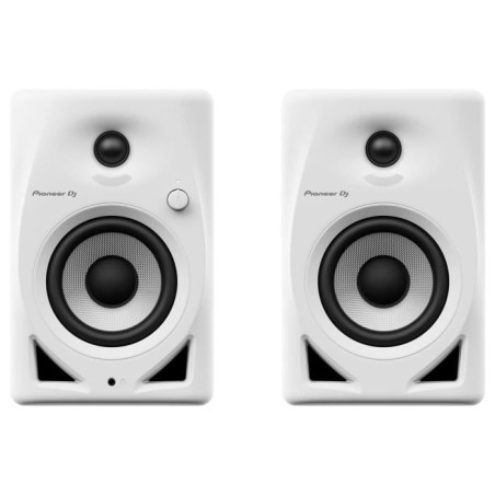 Enceintes de monitoring - PIONEER DJ - DM-40D - Bass Reflex - 2x19W - Blanc