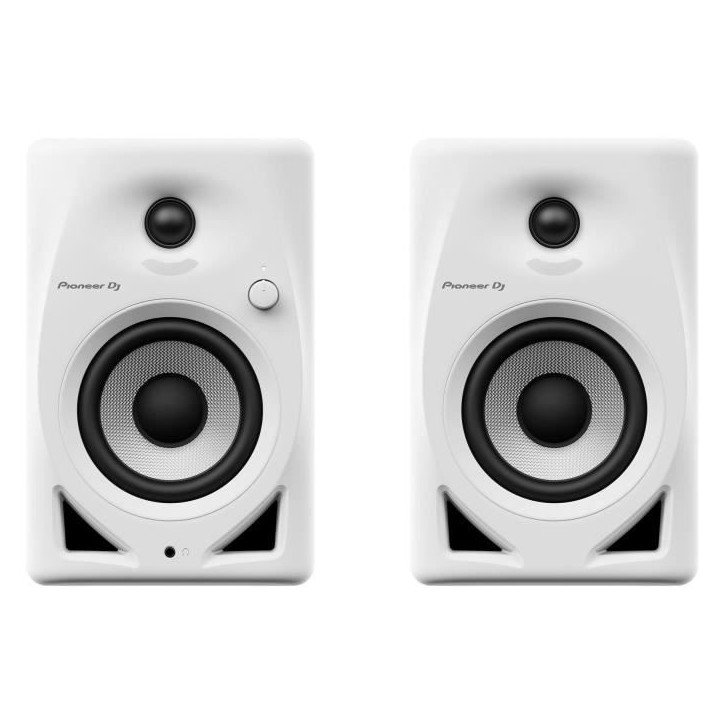 Enceintes de monitoring - PIONEER DJ - DM-40D - Bass Reflex - 2x19W - Blanc Enceintes de monitoring - PIONEER DJ - DM-40D - Bass Reflex - 2x19W - Blanc