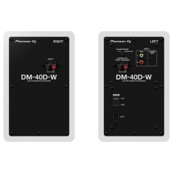 Enceintes de monitoring - PIONEER DJ - DM-40D - Bass Reflex - 2x19W -