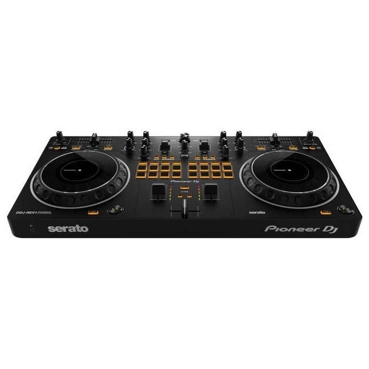 Contrôleur DJ - PIONEER DJ - DDJ-REV1 - a 2 voies - Noir Contrôleur DJ - PIONEER DJ - DDJ-REV1 - a 2 voies - Noir