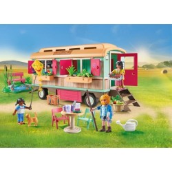 PLAYMOBIL 71441 Roulotte café boutique, Country La vie a la ferme, 14