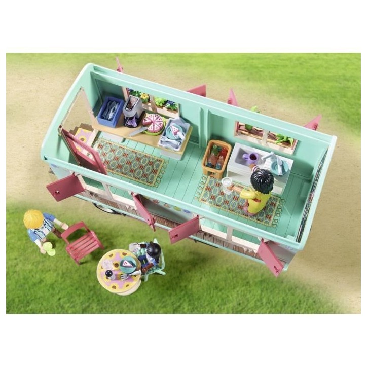 PLAYMOBIL 71441 Roulotte café boutique, Country La vie a la ferme, 145 pieces, Des 4 ans