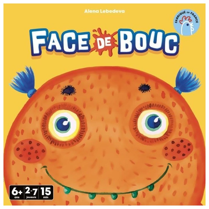 Face de bouc - Asmodee - Jeu de mémoire amusant qui encourage la créativité - Des 6 ans Face de bouc - Asmodee - Jeu de mémoire amusant qui encourage la créativité - Des 6 ans