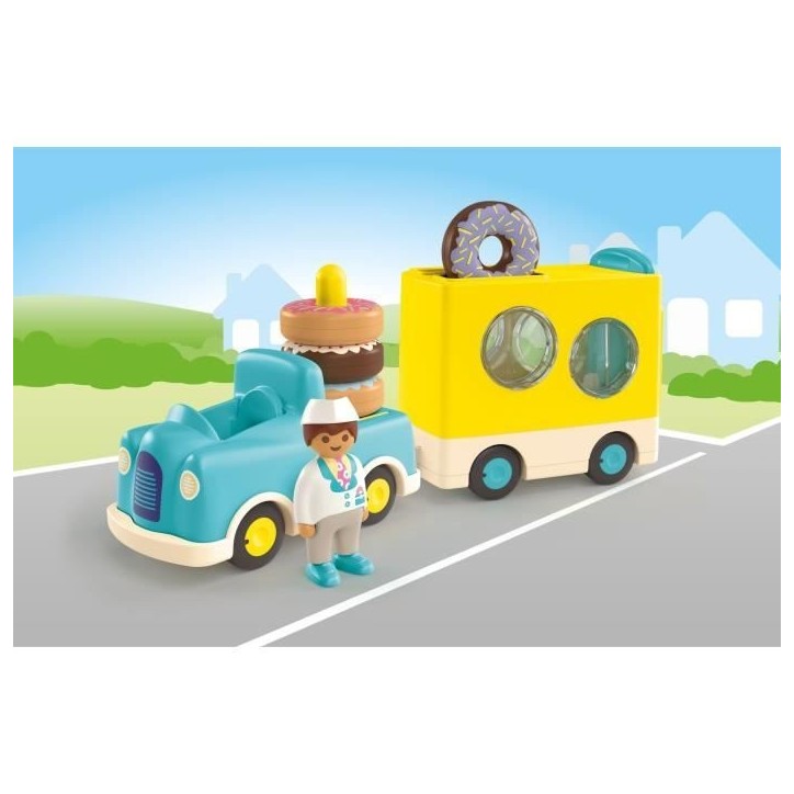 PLAYMOBIL Junior 71702 Camion de donuts Junior, Des 12 mois