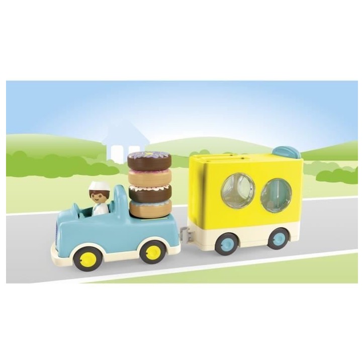 PLAYMOBIL Junior 71702 Camion de donuts Junior, Des 12 mois