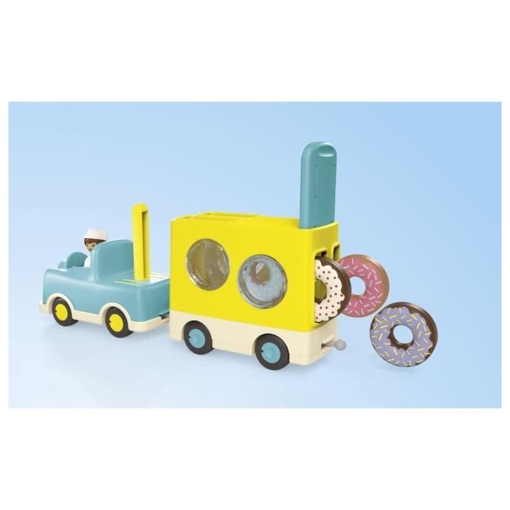 PLAYMOBIL Junior 71702 Camion de donuts Junior, Des 12 mois