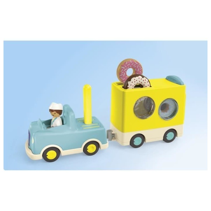 PLAYMOBIL Junior 71702 Camion de donuts Junior, Des 12 mois