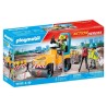 PLAYMOBIL 71751 Ouvriers avec rouleau compresseur et signalisation, Ac PLAYMOBIL 71751 Ouvriers avec rouleau compresseur et signalisation, Ac
