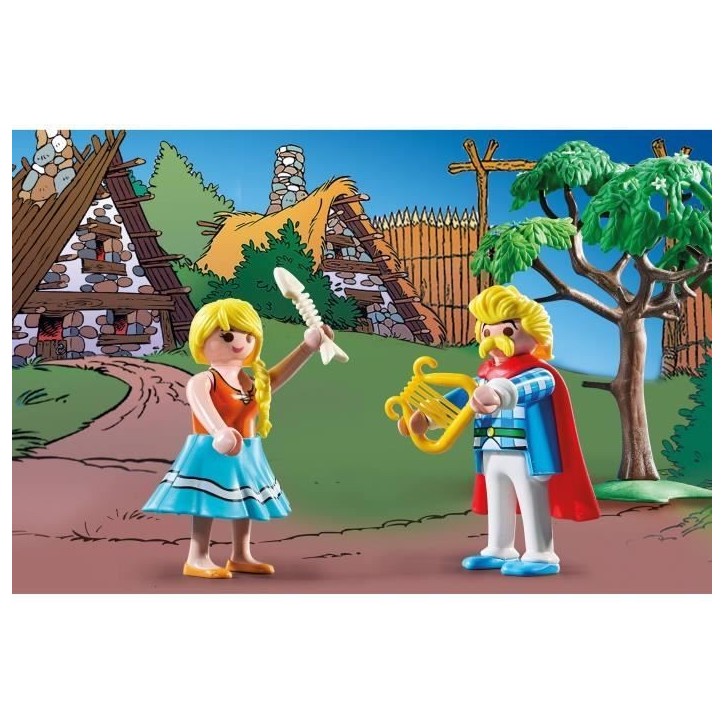 PLAYMOBIL 71827 Le banquet du village et personnage, Astérix, Personnages de la BD Astérix, 159 pieces, Des 5 ans