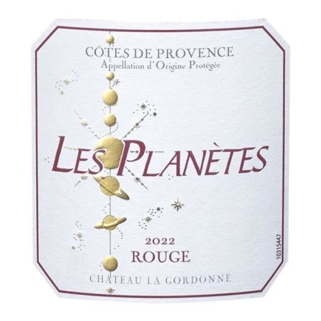 Château La Gordonne Les Planetes 2022 Côtes de Provence - Vin rouge de Provence