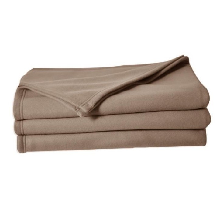 POLECO couverture polaire TAUPE 180 POLECO couverture polaire TAUPE 180