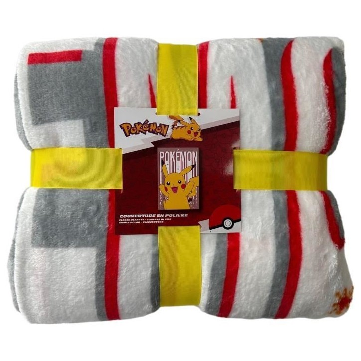 Plaid - POKEMON - Pikachu - 130 x 180 cm