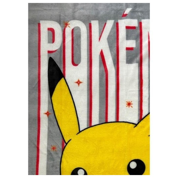 Plaid - POKEMON - Pikachu - 130 x 180 cm