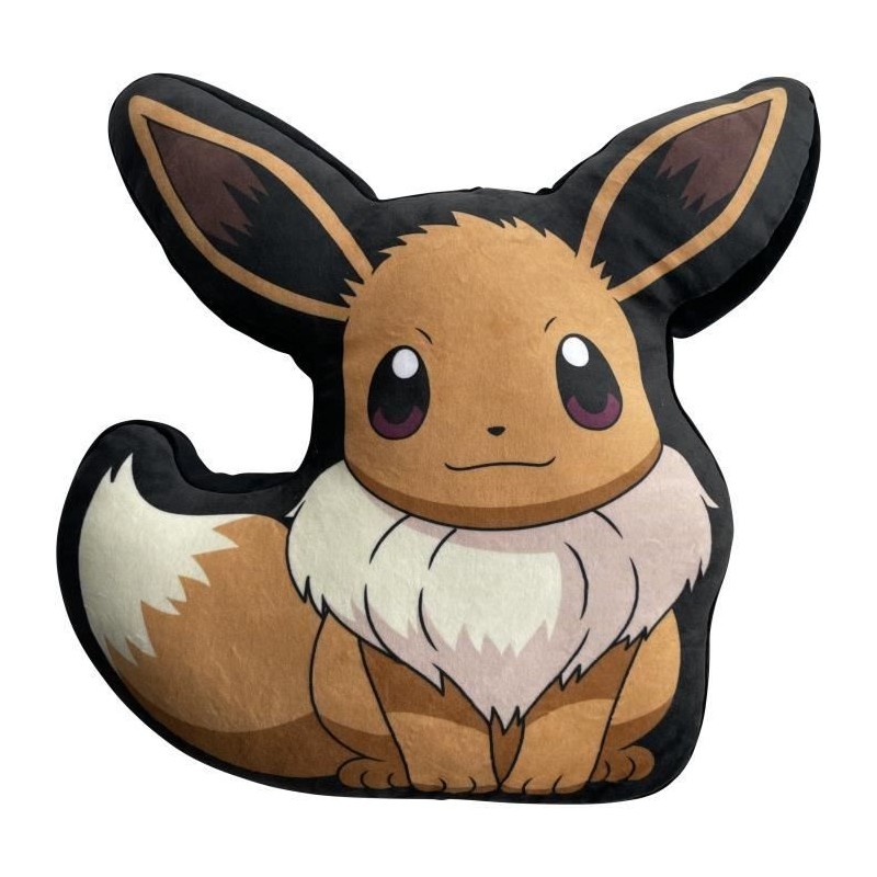 Coussin premium 3D - POKEMON - Evoli - Microfibre - 40 cm Coussin premium 3D - POKEMON - Evoli - Microfibre - 40 cm