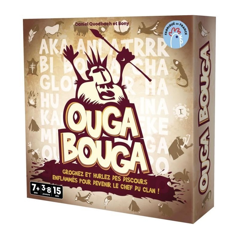Ouga Bouga - Asmodee - Devenez le chef du clan - Des 7 ans - Fabriqué