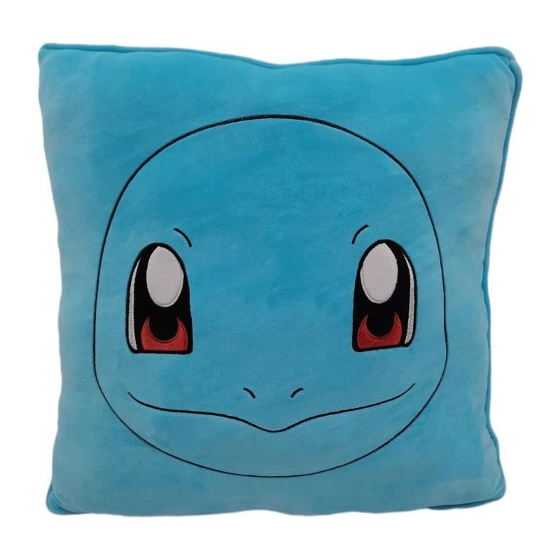 Coussin premium - Carré - POKEMON - Carapuce - Microfibre - 40 cm Coussin premium - Carré - POKEMON - Carapuce - Microfibre - 40 cm