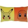 Coussin double face - Carré - POKEMON - Pikachu et Starter - Microfib Coussin double face - Carré - POKEMON - Pikachu et Starter - Microfib
